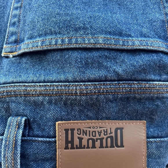 Duluth Trading Co. Plaid Bootcut Jeans - Picture 4 of 11